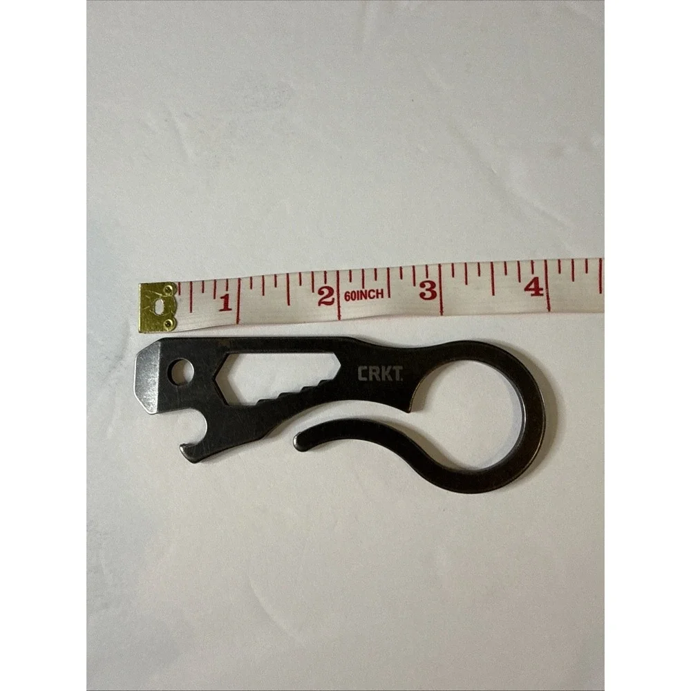 CRKT‎ VIVA Multi-Tool and Bottle Opener Model 9130 Metal Flat Prybar Screwdriver